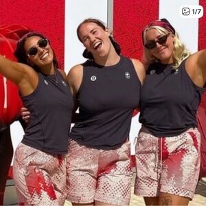 Lululemon Team Canada 2024 Olympic Athletes Muscle Tank Top Grey